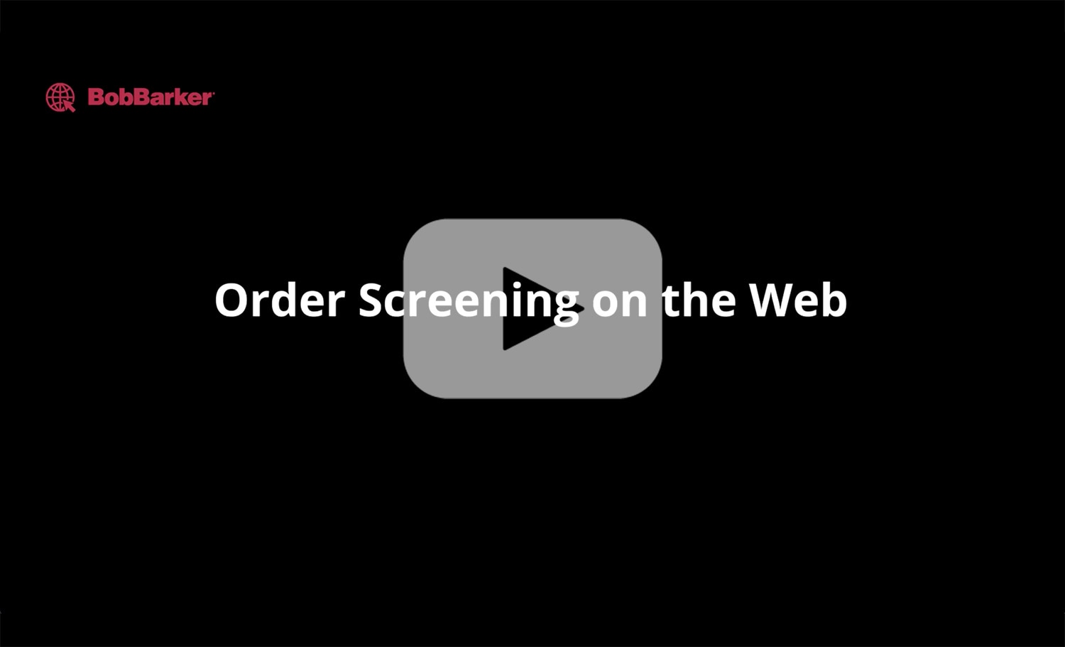 Ordering Screens on the Web